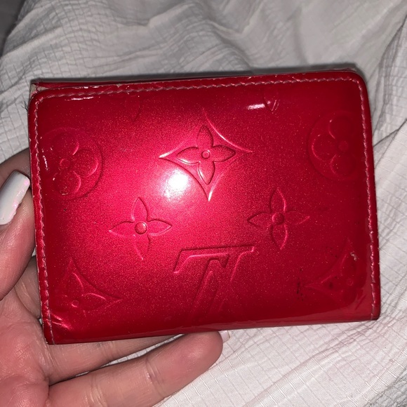 Louis Vuitton Pink Vernis Card Holder Wallet - Picture 4 of 7